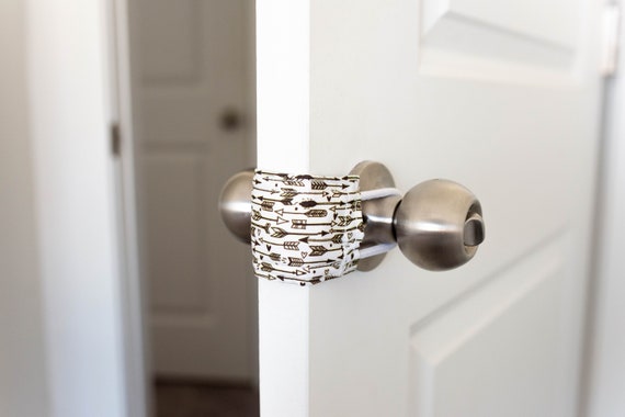 Door Latch Cover In Quiet Cupid Patented