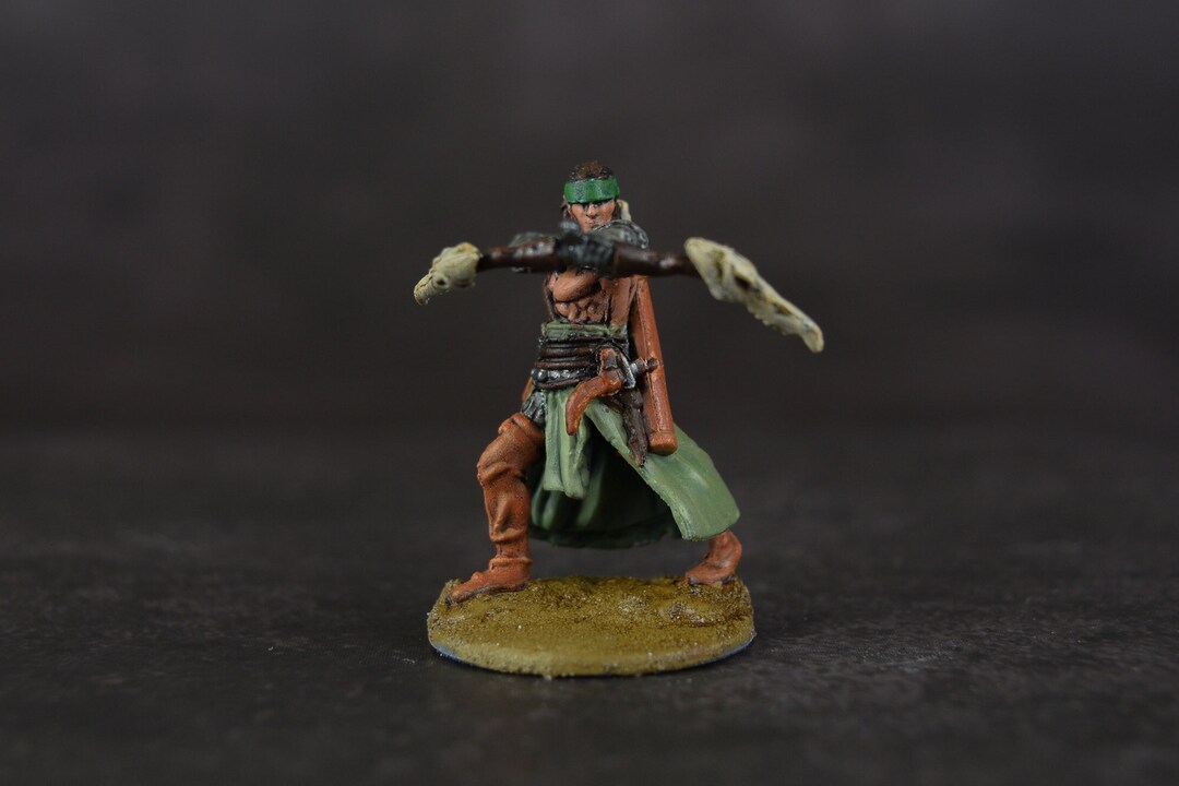 D&D Male Half-elf Ranger Archer Dungeons and Dragons Miniature Bowmen ...