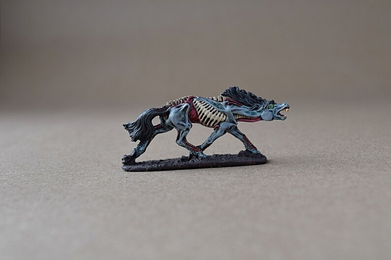 Zombie Horse/ Dungeons and Dragons/Miniature/DnD Etsy