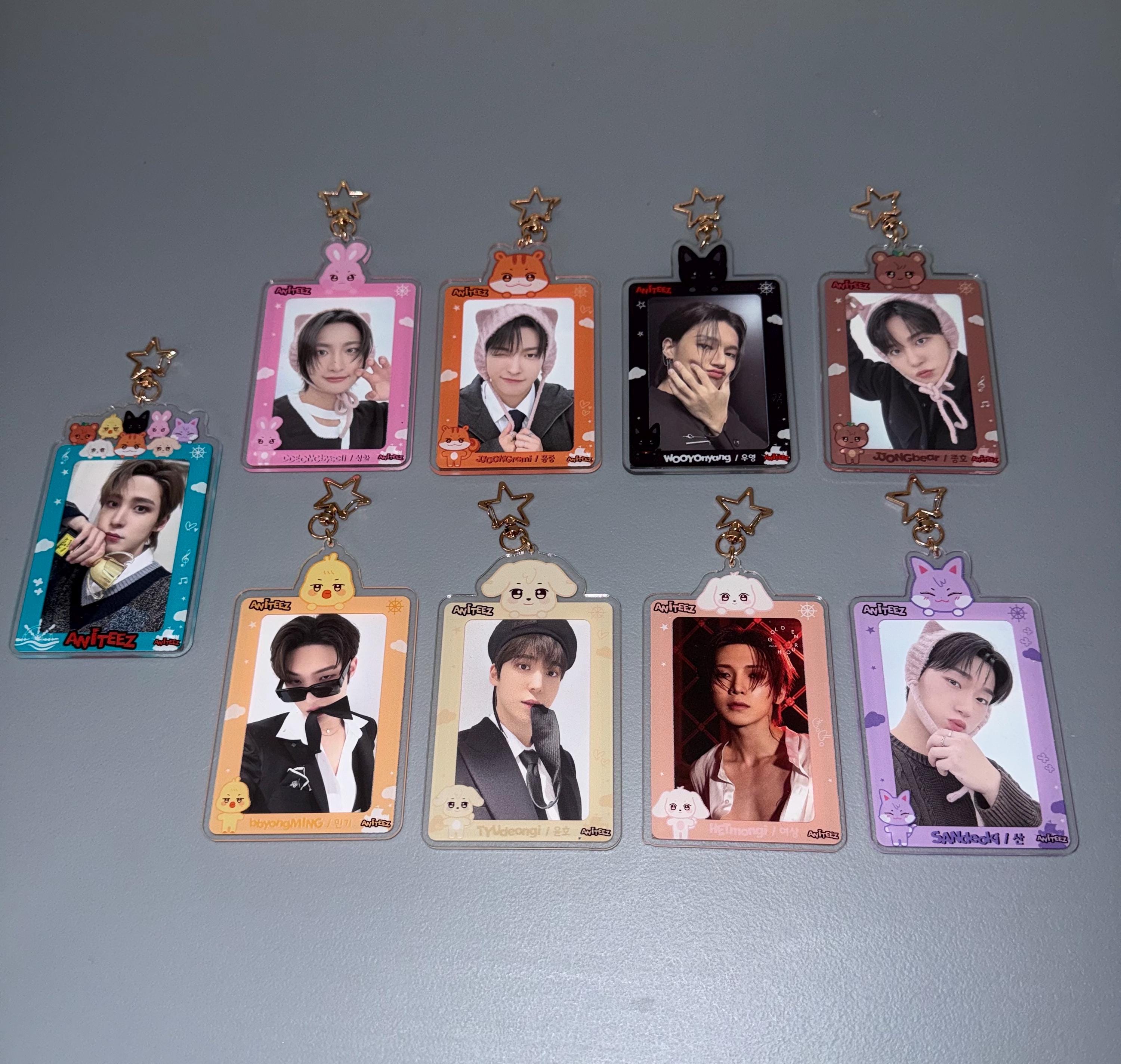 Ateez San Official Photocard - Etsy