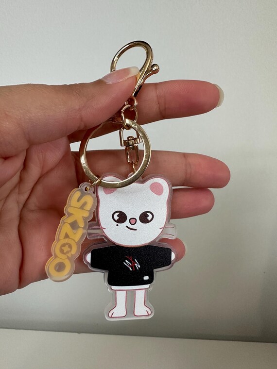 Portachiavi Stray Kids In Acrilico – Ciondolo SKZOO Per Zaino, Regalo Creativo Per Fan E Bambini
