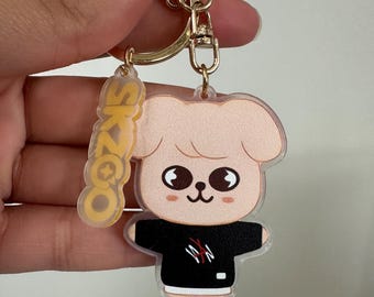 Portachiavi Stray Kids In Acrilico – Ciondolo SKZOO Per Zaino, Regalo Creativo Per Fan E Bambini