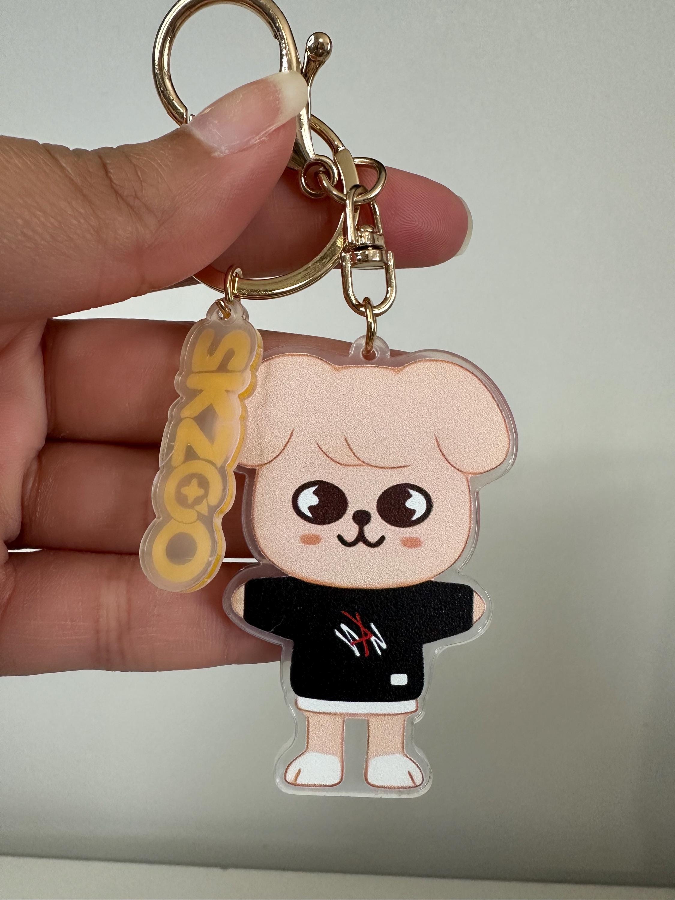 Ruixin - Porte-clé Stray Kids Skzoo - En Acrylique - Otif Aniaux