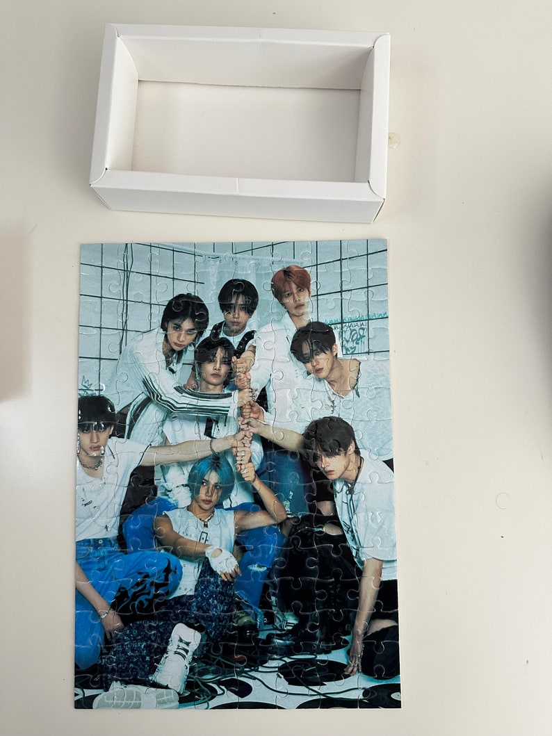 Stray Kids 120 Piece Puzzle SKZ Kpop Collectible, Christmas & Birthday