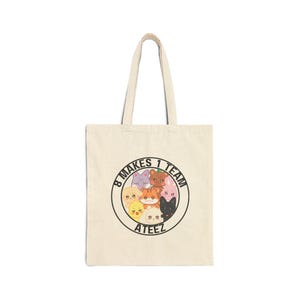ATEEZ トートバッグ　サントレカ付き Tote Bag Ateez - Etsy