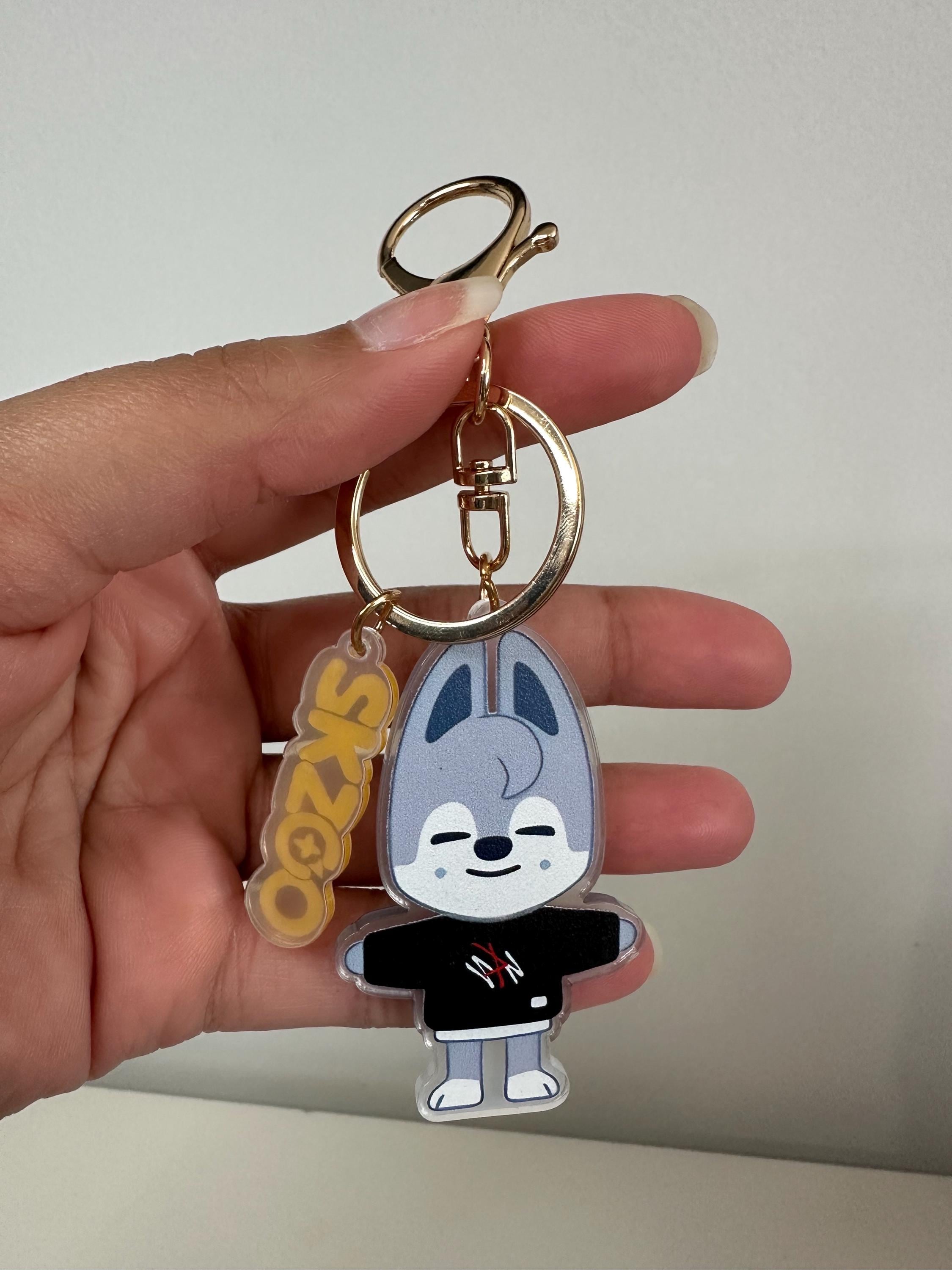 Stray Kids SKZoo Schlüsselanhänger - 2 Stück K-Pop Fan Merchandise