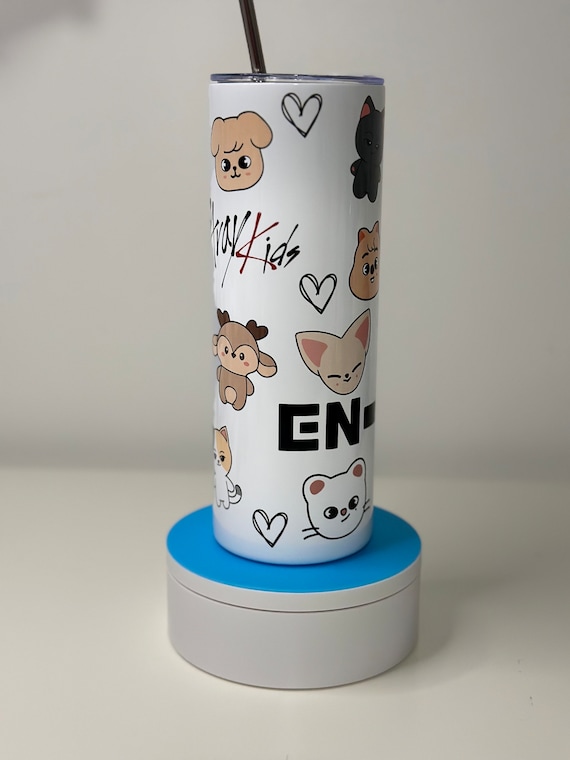 20oz/ 30oz Enhypen/ Stray Kids Skzoo Tumbler Skinny Tumbler/engene
