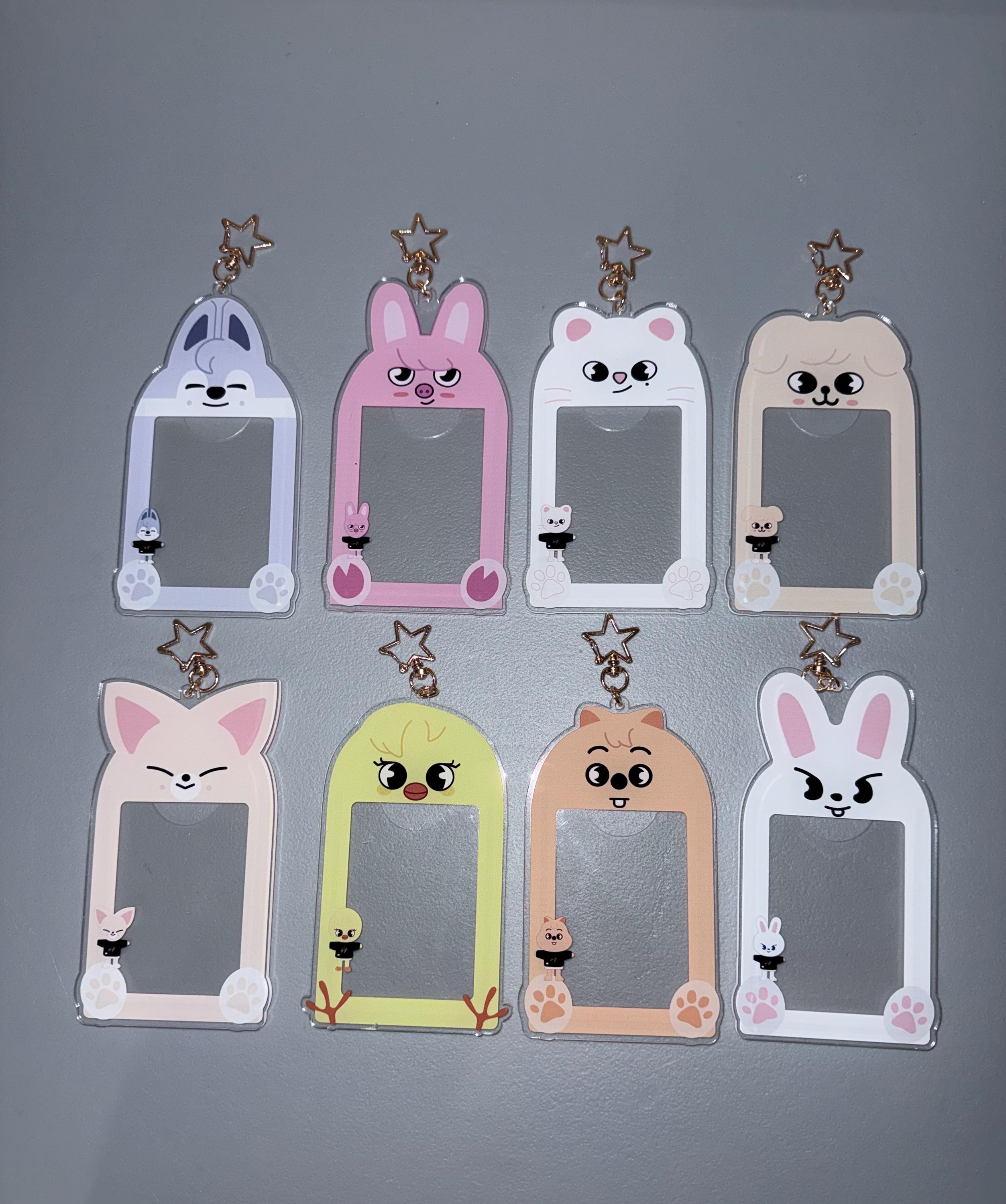 Stray kids photocard holder acrylic - Etsy 日本