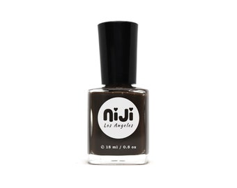 Umber Schokobraun Nagellack: 10-Free Vegan Lacquer