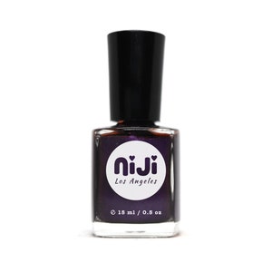 Shimmery Wine Purple Nail Polish: Vegan 10-Free Lacquer