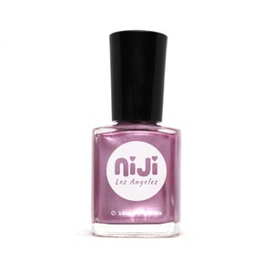 Lakiyah: Shimmery Purple Metallic Nail Polish, 10-Free Vegan