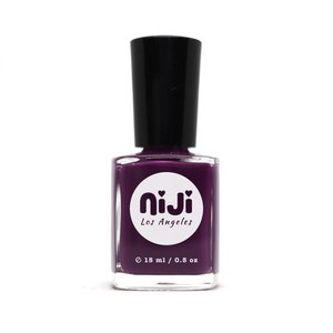 Wine Purple Nail Polish: High Gloss, Vegan, Cruelty-Free