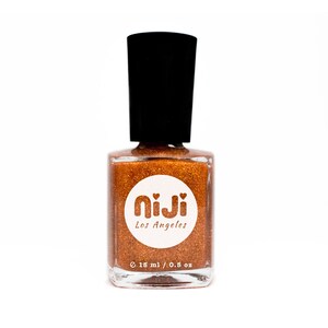 The Martian - Holographic Glossy Orange Brown Top Coat 10-Free Vegan Cruelty-Free Natural Nail Polish Lacquer Vernes Esmalte