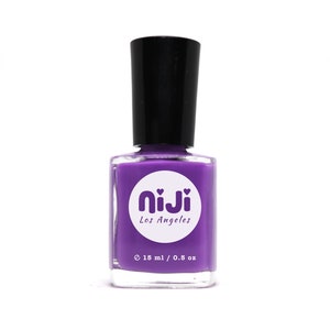 Grape Purple Nail Polish: High Gloss, Vegan, 10-Free Lacquer