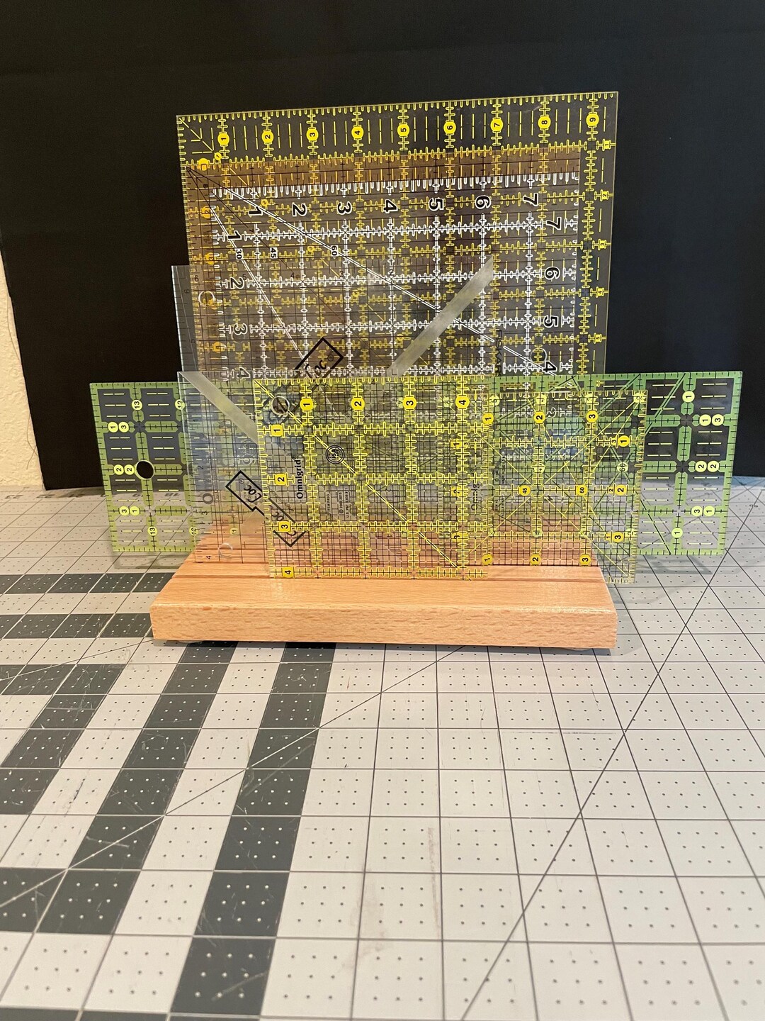 Quilters Table Top Ruler Holder 10 X 8 - Etsy