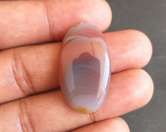 33x19x6 MM Beautiful Botswana Agate Stone Cabochon Oval Shape 29 Carat Gemstone Botswana Agate Jewelry Botswana Agate Cabochon For Pendant