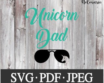 Download Dad Unicorn Svg Etsy