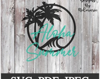 Download Aloha Summer Svg Etsy