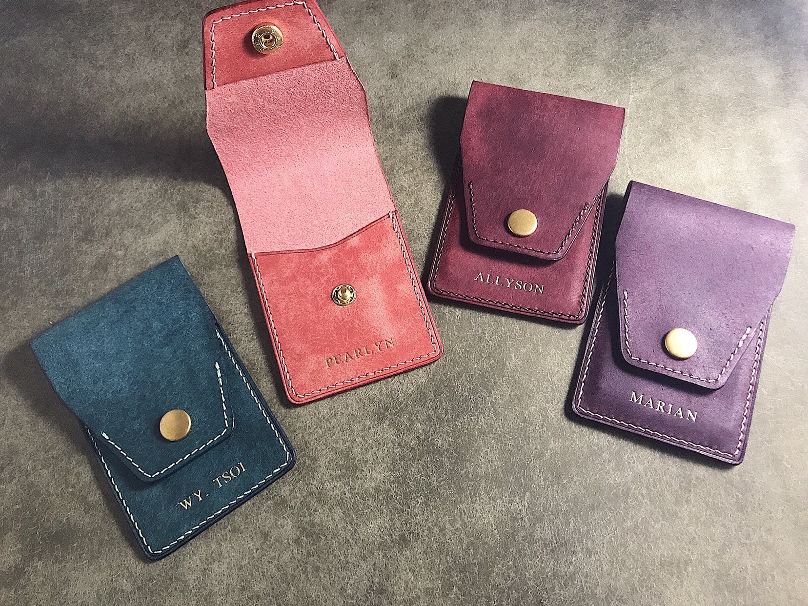 Custom Card Holder Wallet For Men And Women Slim Wallet For Etsy