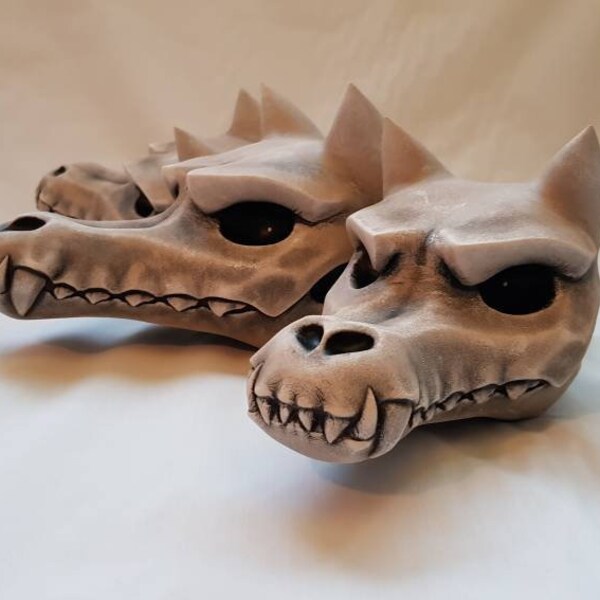 Zagreus Cosplay Pauldron Skulls 3D print