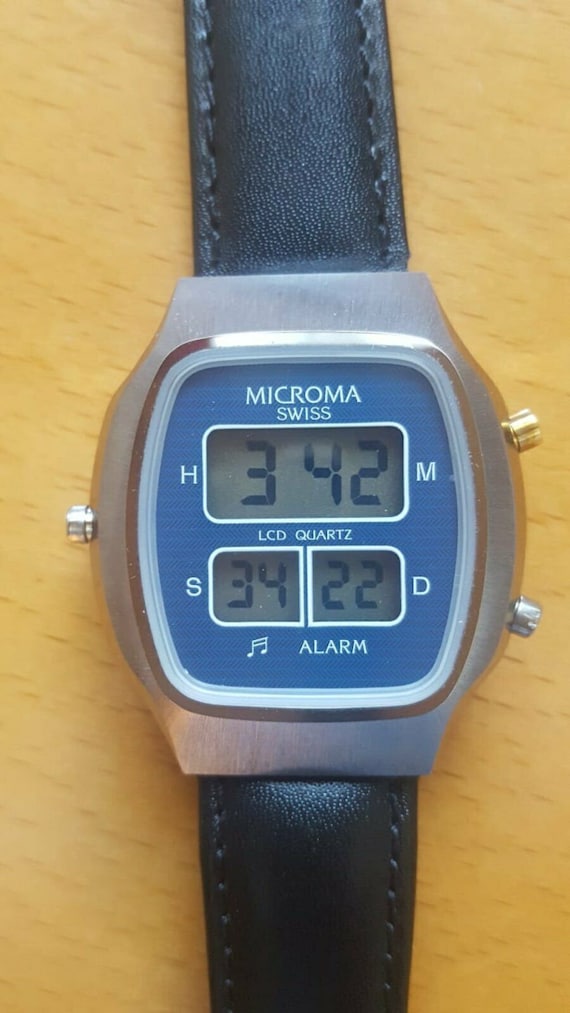 microma lcd watch