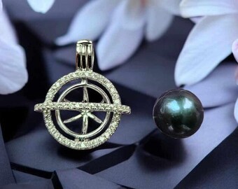 Sterling silver Saturn cage (Mother's Day offer!)