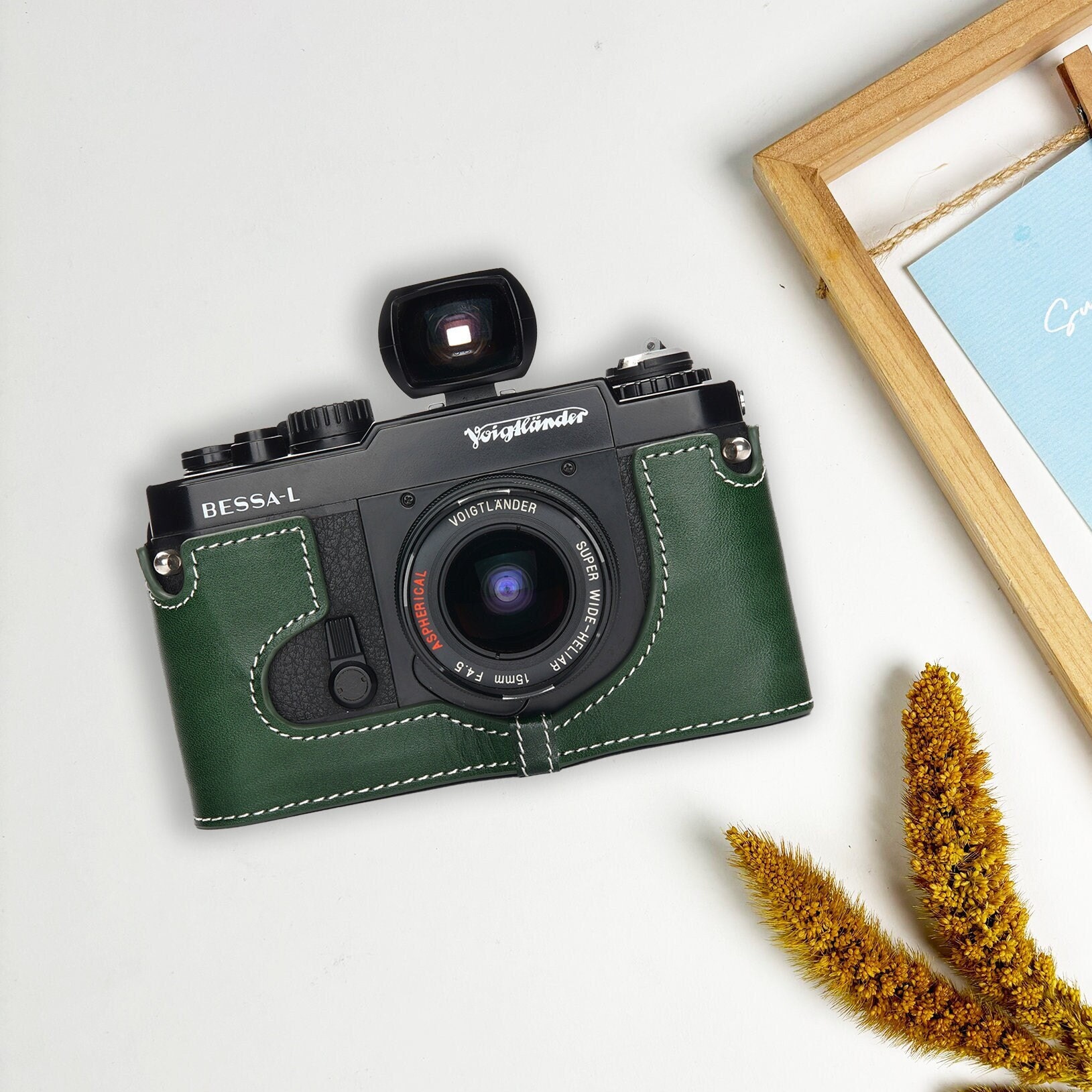 本革カメラケース Voigtlander Bessa R/L用 Amazon.com : BolinUS Voigtlander Bessa-R Bessa-L Real