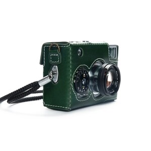 TP ORIG leather case for Rollei 35/ 35S/ 35T Green