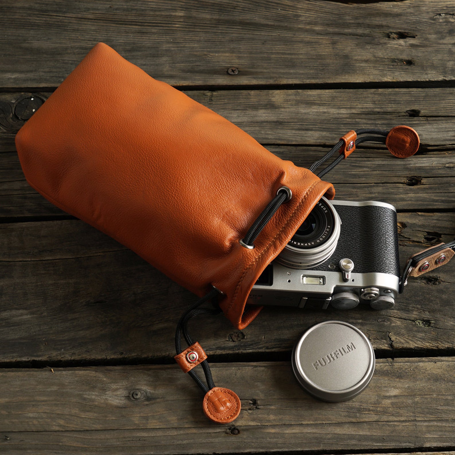 TP ORIG Yak Leather Camera Pouch Etsy