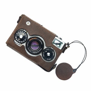 TP ORIG leather case for Rollei 35/ 35S/ 35T Coco Brown