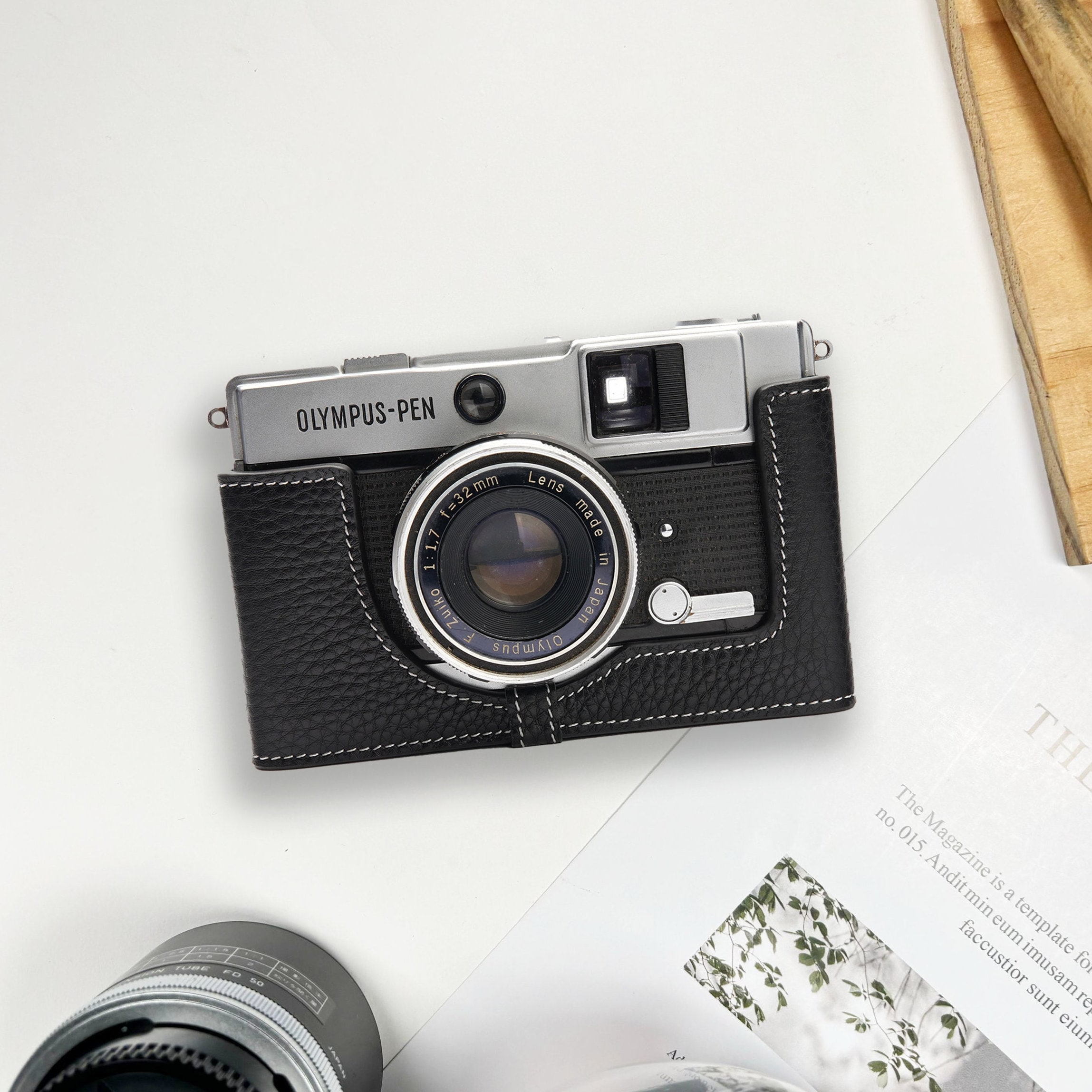 OLYMPUS PEN EED F.ZUIKO 32mm F1.7 《 動作良好 レンズ改造で遊ぶ: F.Zuiko 32mm f1.7 OLYMPUS-PEN EED 小さい
