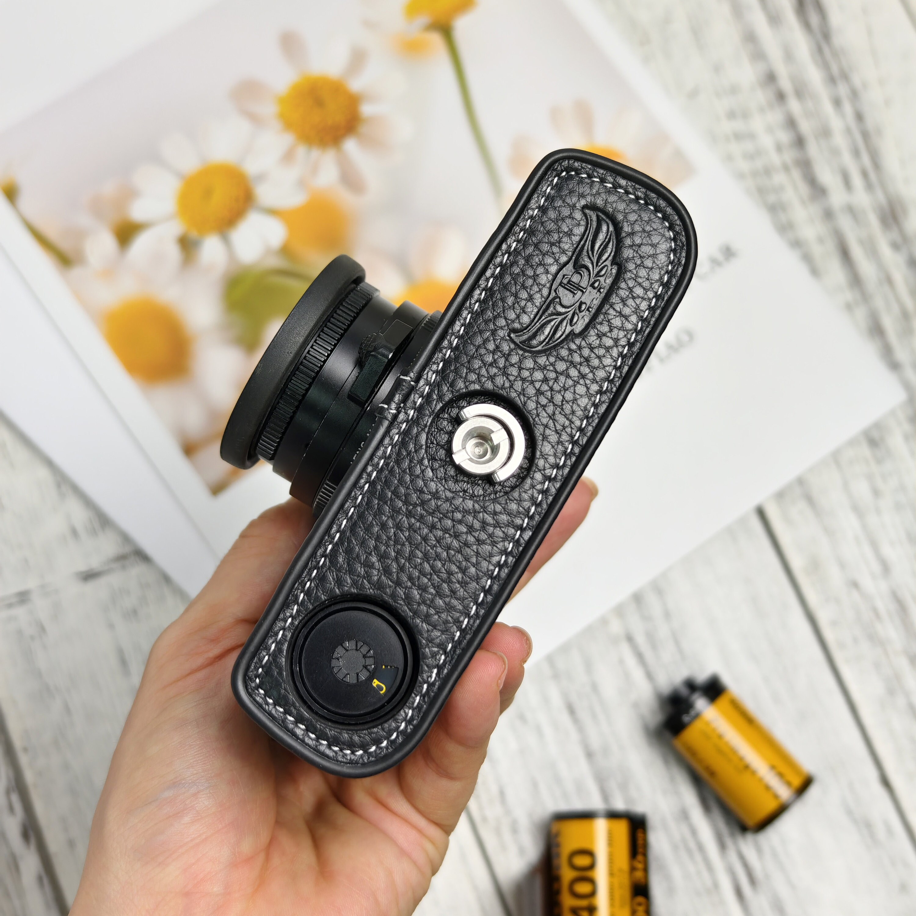 フィルムカメラ Leica MP x Leica vit half case Leica M2, M3, M4, M6, M7, MP + Leica Vit half case : LEICA