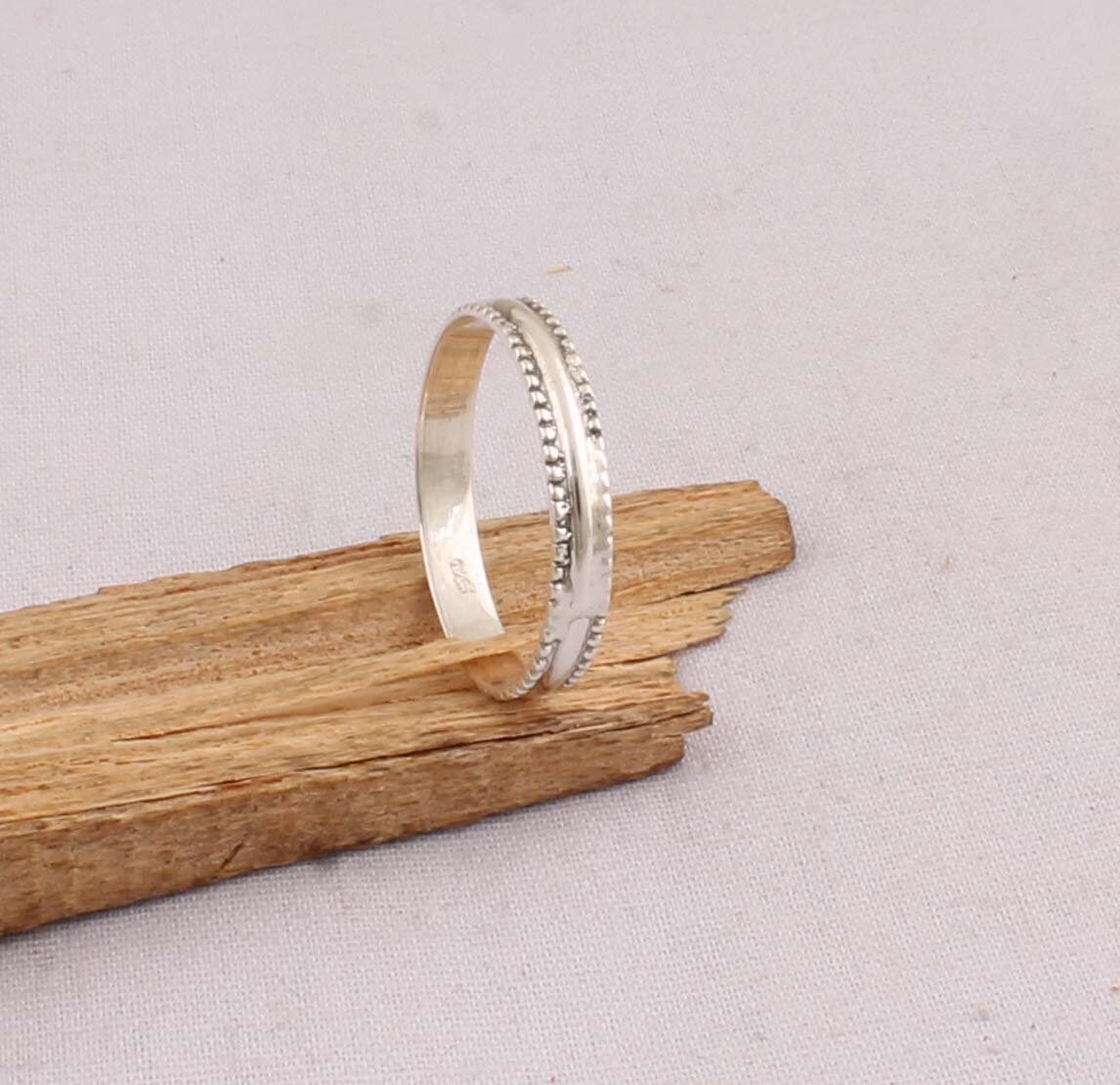 Middle Finger Ring 925Sterling Solid Silver Ring Band Ring Etsy