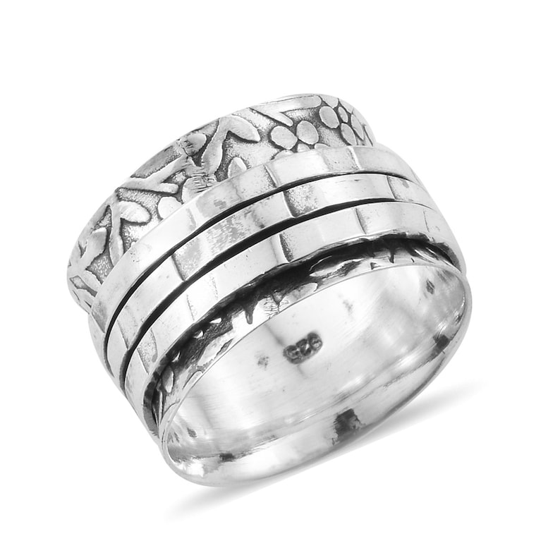 Thumb Ring 925-Sterling Silver Ring,Antique Silver Ring,Handicraft Boho Ring,Spinner Ring Gift For Her,Wedding Ring Etsy Cyber-2019