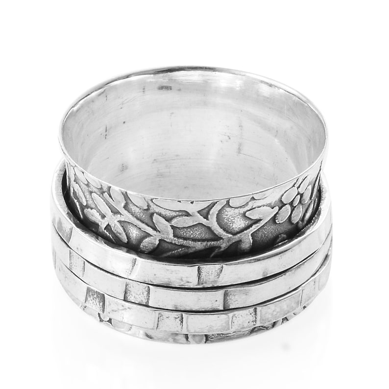 Thumb Ring 925-Sterling Silver Ring,Antique Silver Ring,Handicraft Boho Ring,Spinner Ring Gift For Her,Wedding Ring Etsy Cyber-2019
