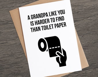 Download Card For Grandpa Etsy
