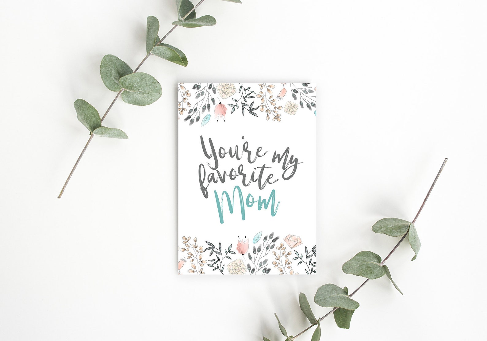 Printable Funny Mom Birthday Card Happy Birthday Mother - Etsy