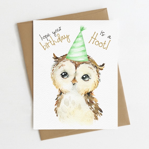 Happy Birthday Cute Owl