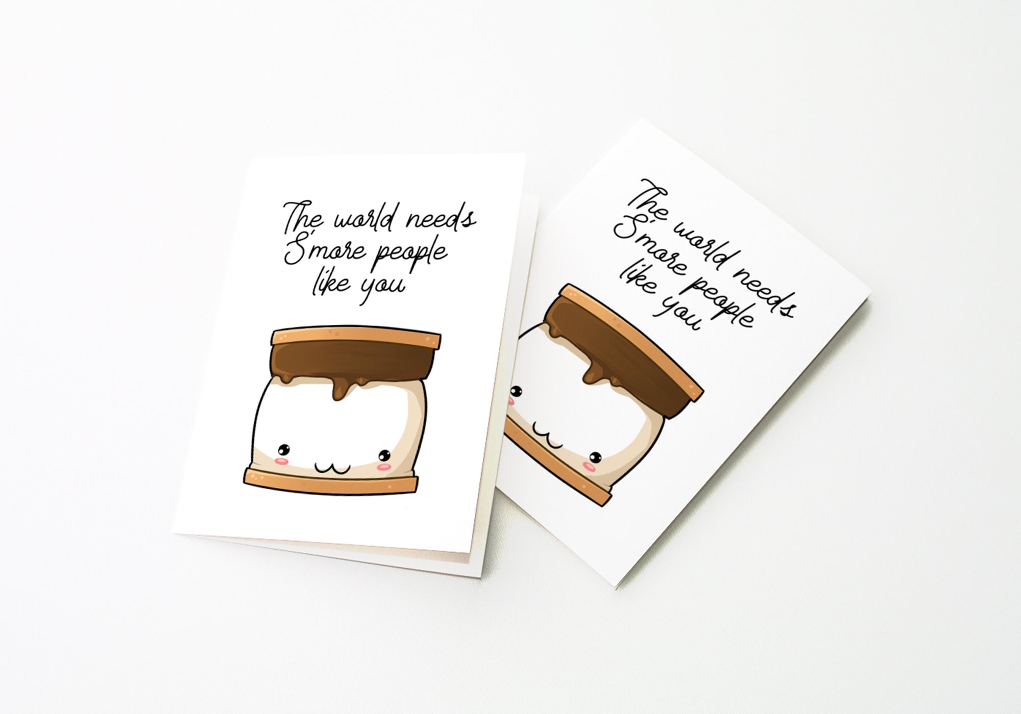Smores Thank You Card the World Needs Smore People