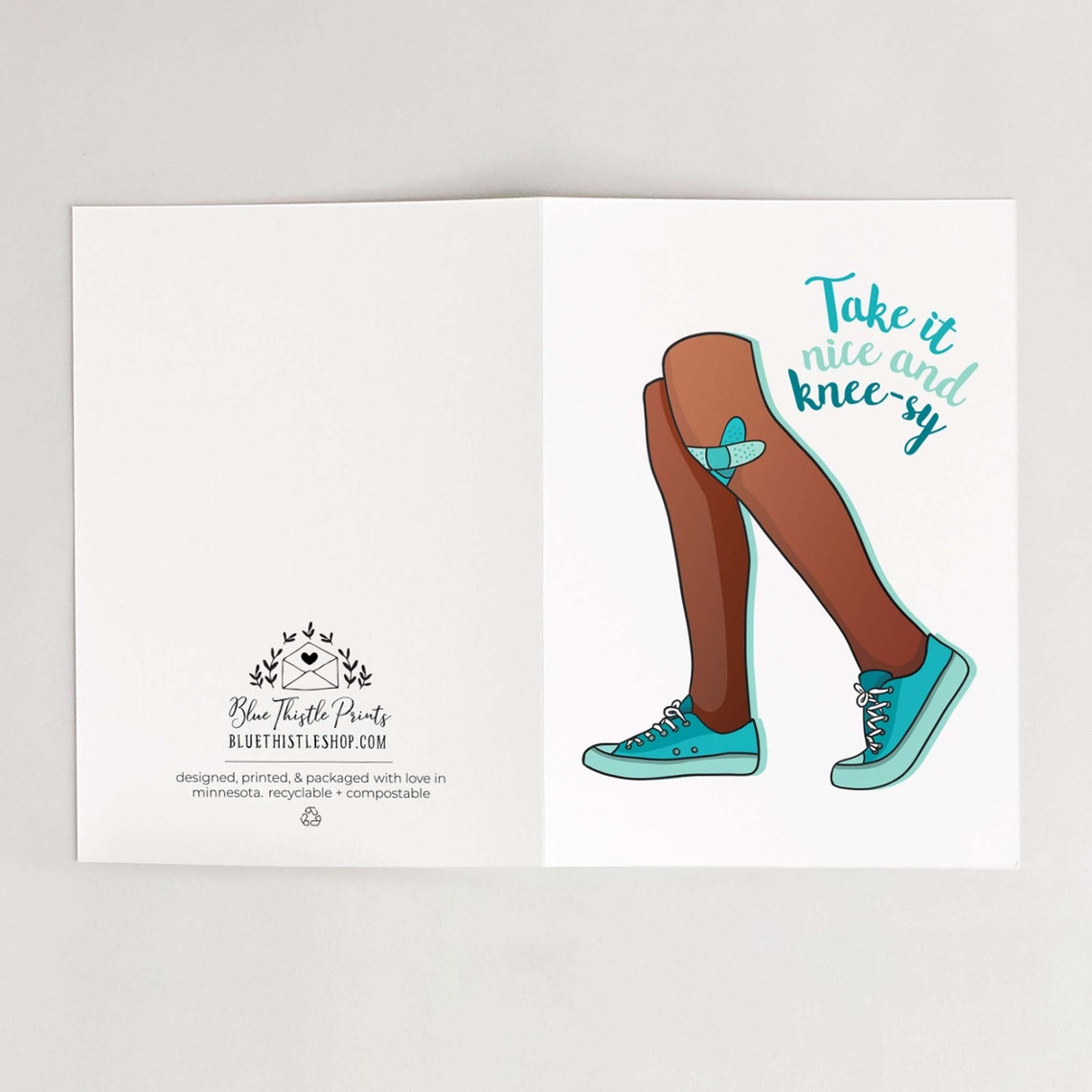 Knee Surgery Card Knee Replacement Card Knee Surgery Etsy