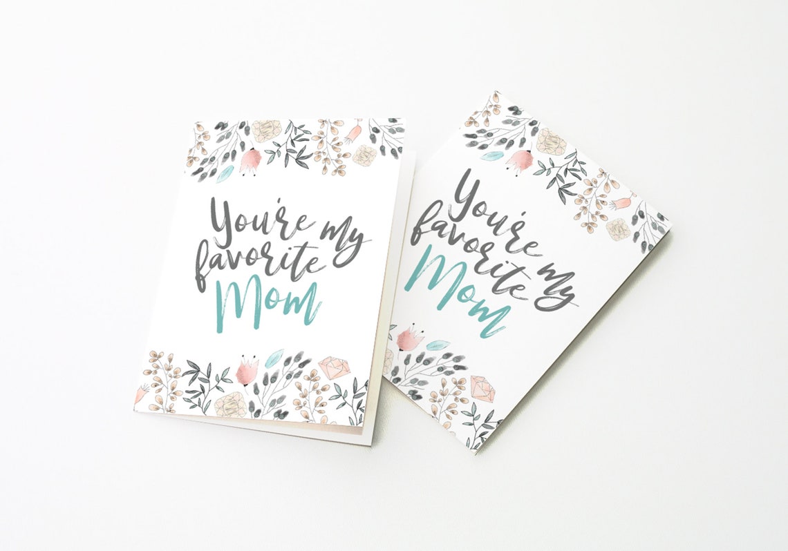 Printable Funny Mom Birthday Card Happy Birthday Mother - Etsy