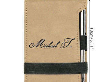 Pocket notepad with pen perfect for a gift, business give away or just for yourself