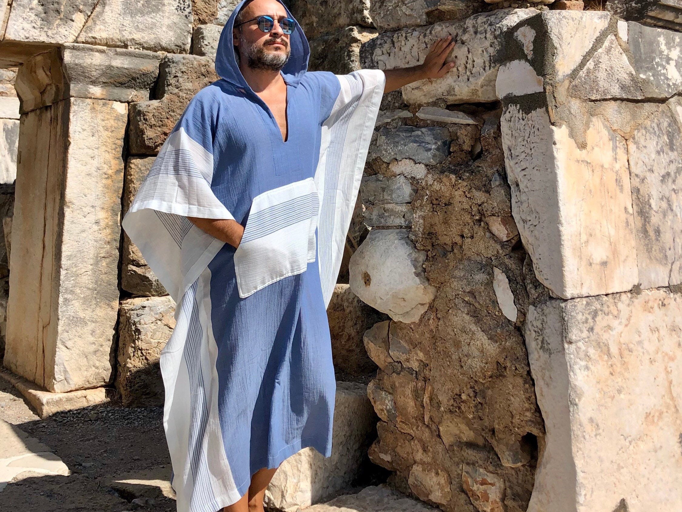 Cotton gauze cheap caftan
