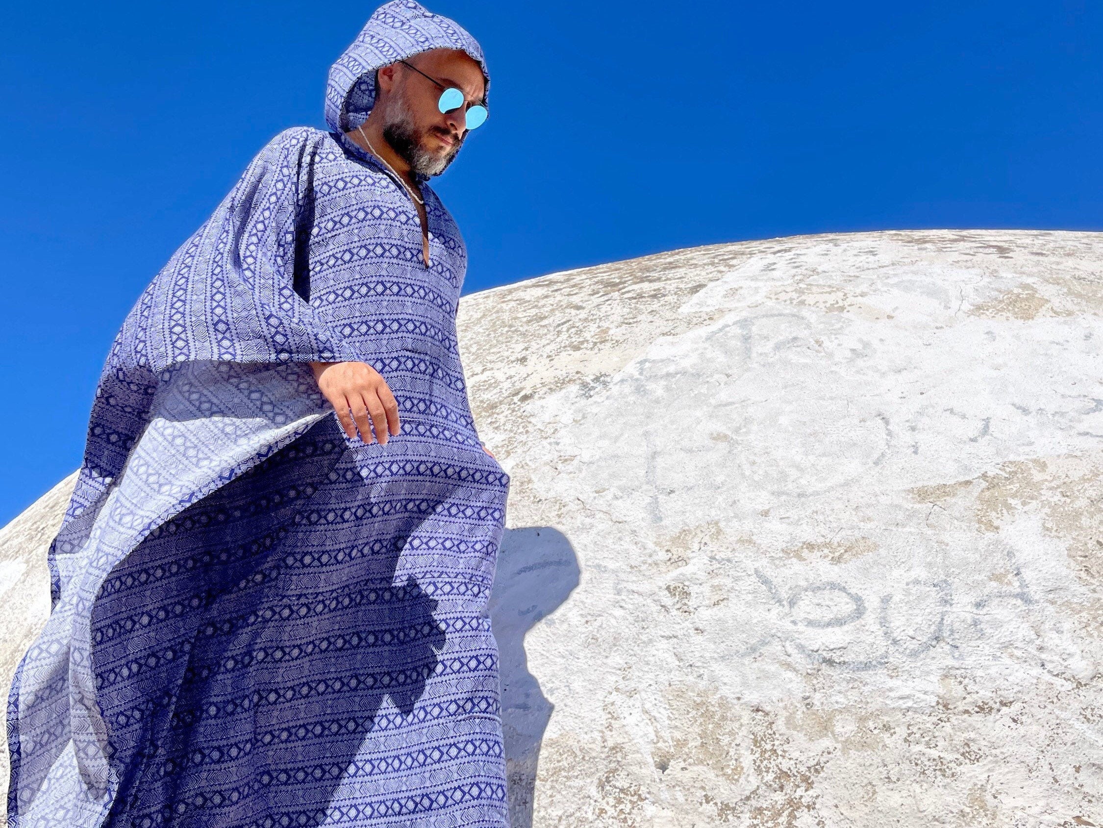 cowl kaftan with sleeve