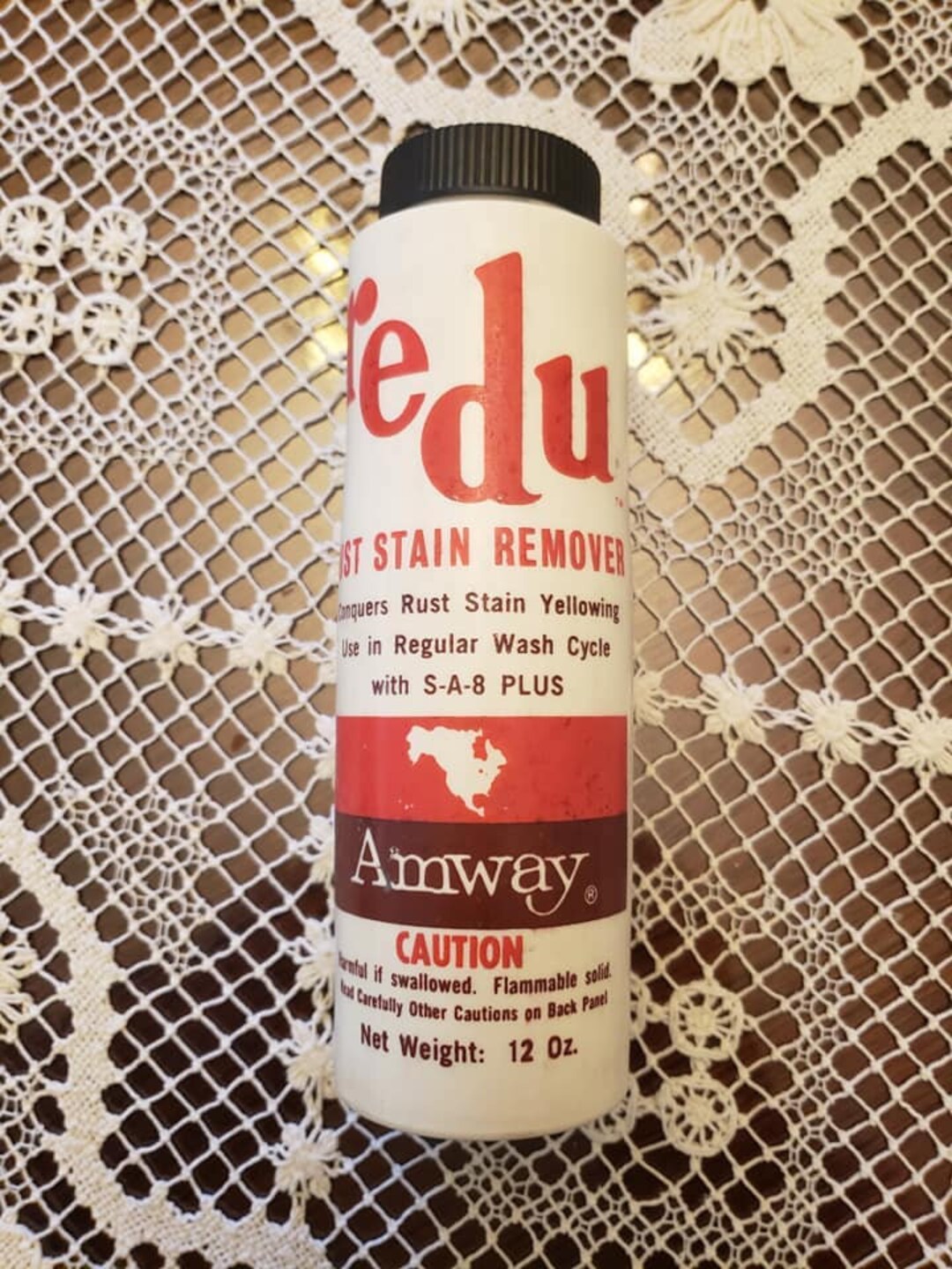 NOS 1967 Amway Redu Rust Stain Remover Etsy