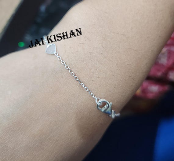 925シルバークリスタルブレスレットダイヤモンド キラキラ輝くポルキダイヤモンドブレスレット：925スターリング