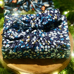 FUROSHIKI reusable fabric gift wrapping, zero waste, perpetual packaging, responsible and sustainable image 10