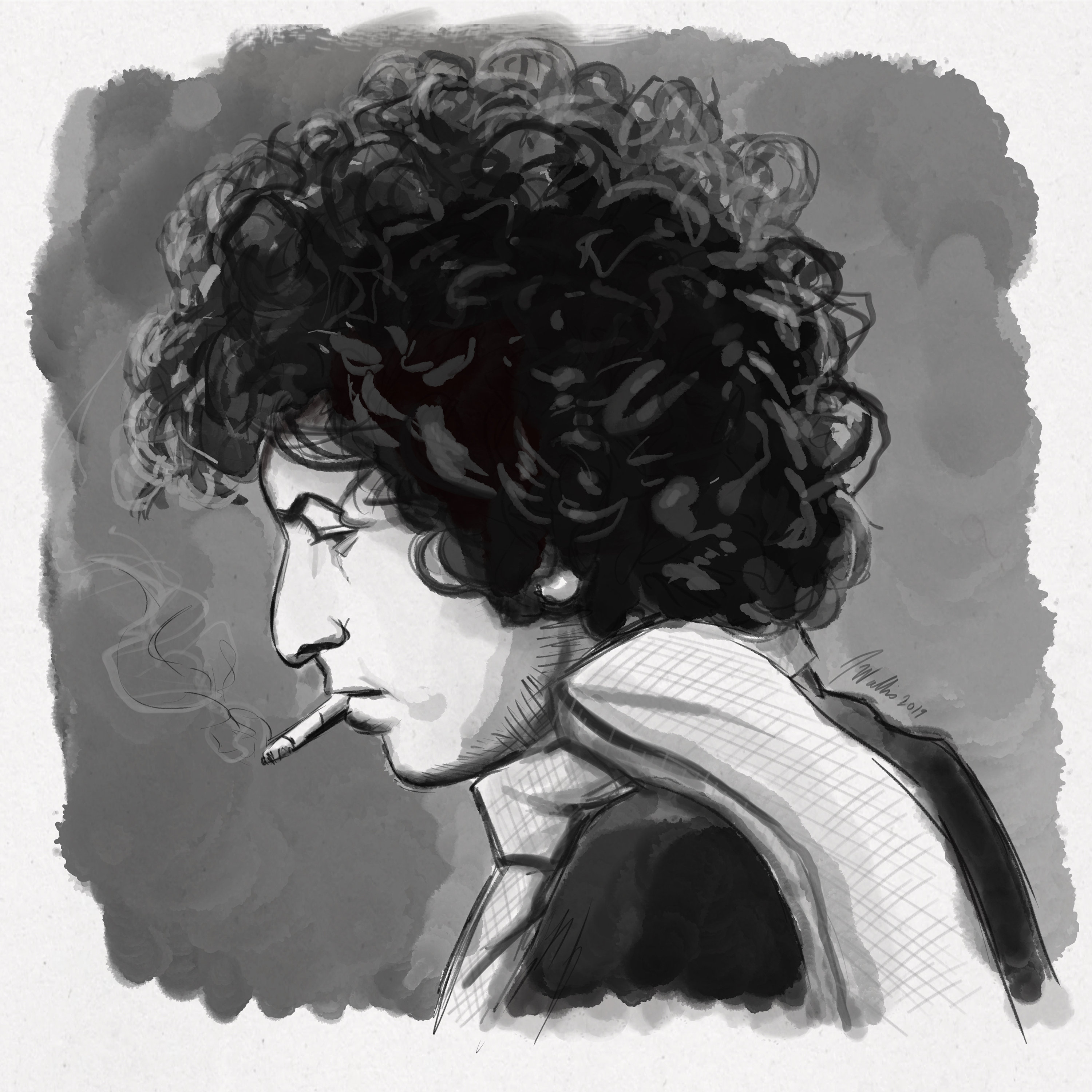 Bob DylanWatercolor IllustrationOriginalGiclee Art Print Etsy