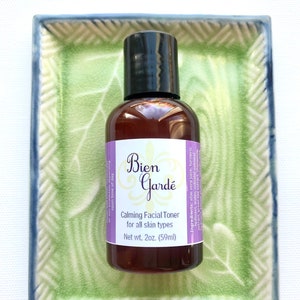 Calming Turmeric Facial Toner: Botanical Blend, All Skin Types (2 oz.)