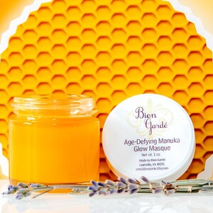 Age-Defying Manuka Glow Masque, Manuka Honey Masque, Hydrating Gel Masque, Anti-Aging Gel Masque